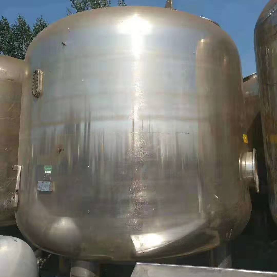 回收制药行业专用不锈钢卧式储罐   各种型号不锈钢储罐  二手不锈钢发酵罐