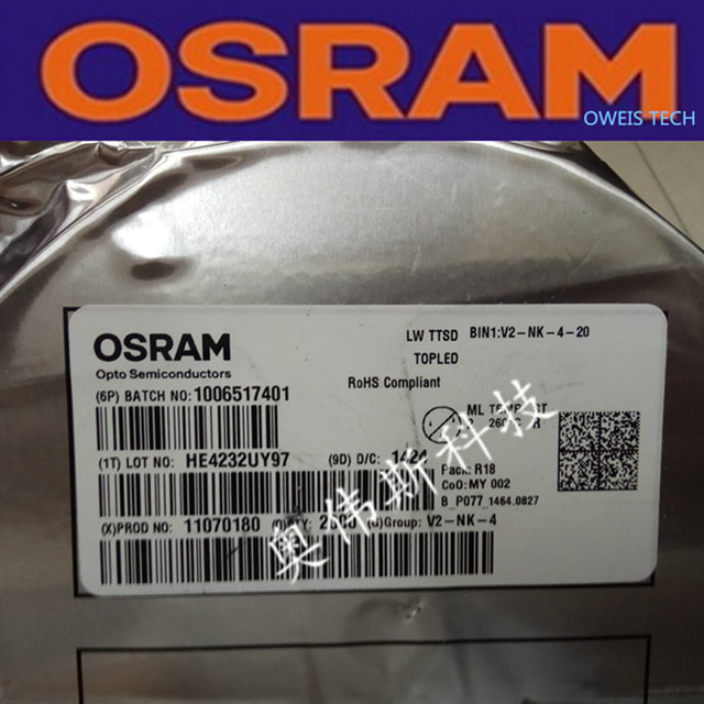LWTTSD OSRAM 1210白色 奥迪奥拓等 汽车仪表盘背光LED图片