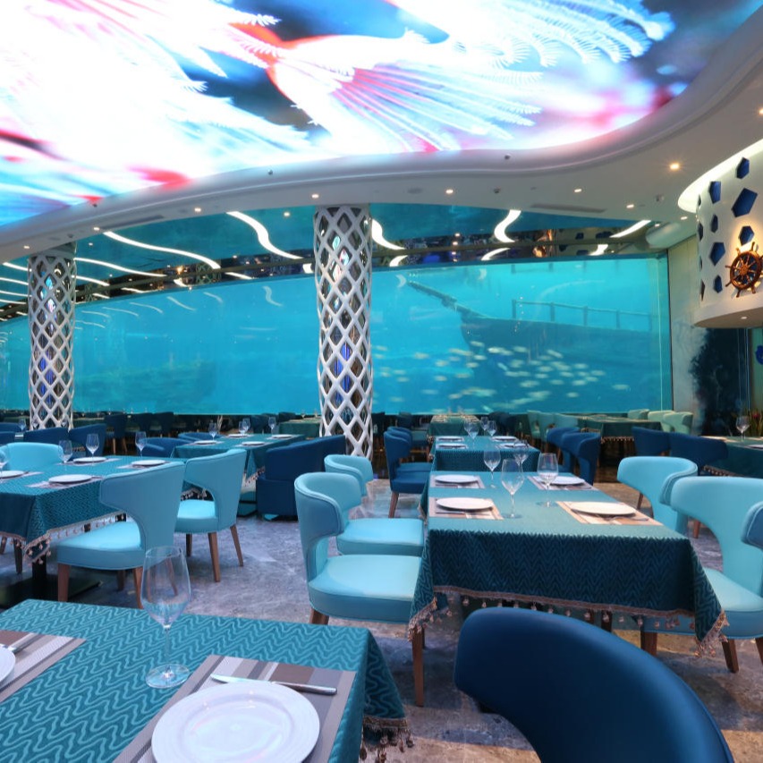 lanhu专业水族馆鱼缸设计大型海洋馆亚克力鱼缸工程