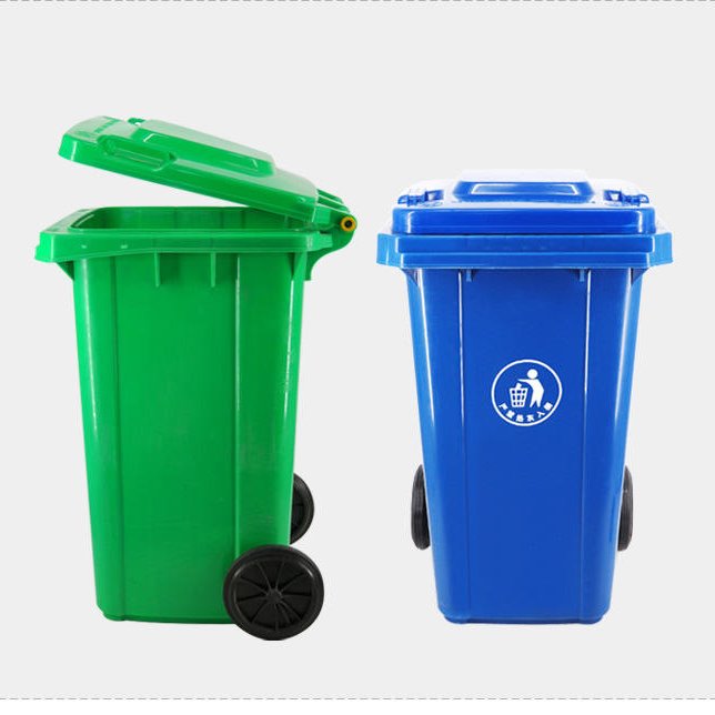 湖北塑料环卫垃圾桶  户外环卫垃圾桶生产厂家直销
