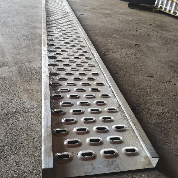 欧腾 椭圆孔凸起防滑板 银川  火车登梯专用铝合金防滑板 铝板冲孔网
