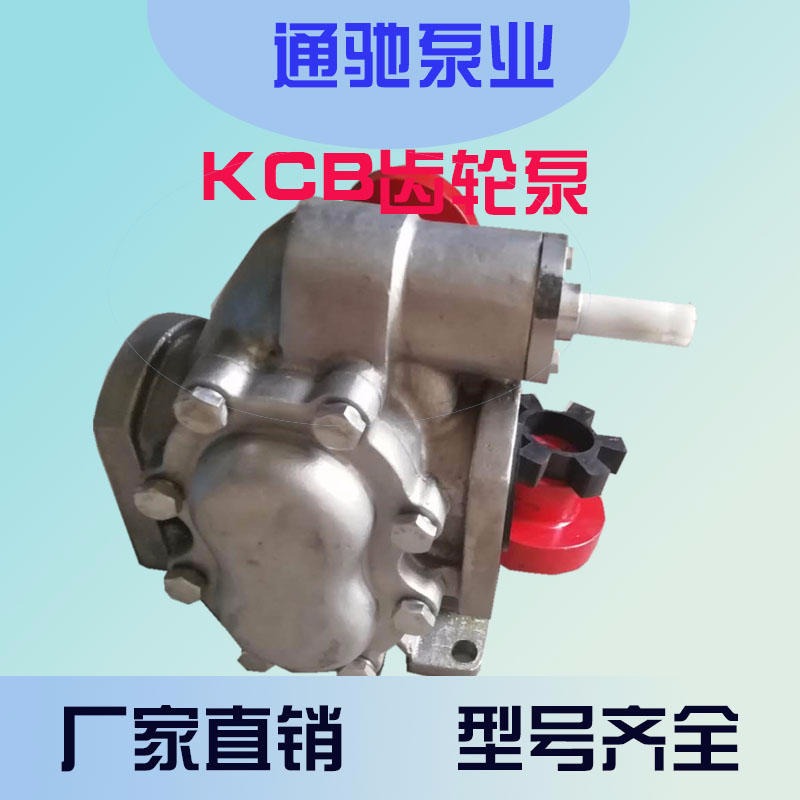 泊头油泵 KCB633齿轮泵 大流量输送泵 燃油输送泵