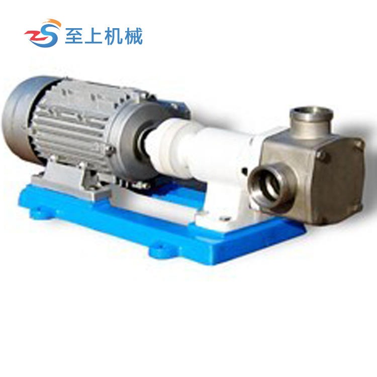 至上机械常年供应 柔性转子泵 挠性转子泵RXB-20不锈钢转子泵 果汁输送泵