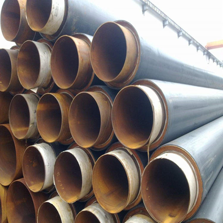 聚氨酯保温直埋钢管 加热保温管厂家 鑫大 聚氨酯保温直缝钢管 各种型号