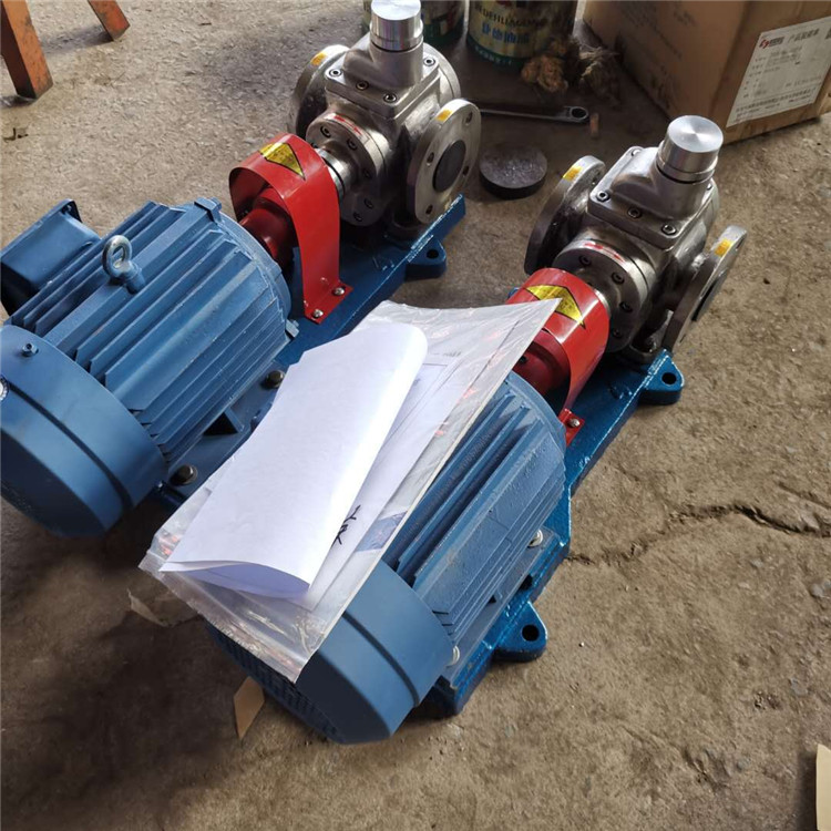 华海泵业 YCB系列不锈钢齿轮泵 化工耐腐蚀不锈钢齿轮泵