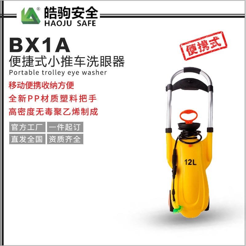 皓驹 便携式洗眼器 BX1A 移动式小推车洗眼器 工业化工洗眼器 一件代发