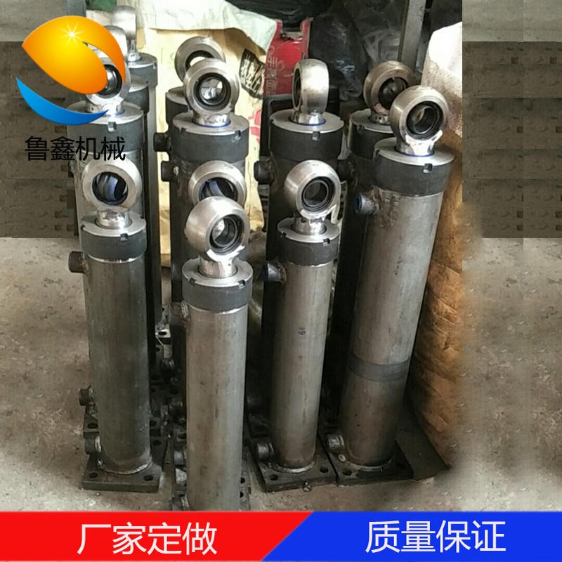 各种非标重型液压油缸厂家修复价格 SJYG70-1000 济南鲁鑫 工程车支腿油缸