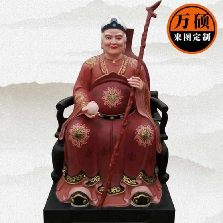 上海玻璃钢寺庙人物雕塑 龙王罗汉金刚菩提菩萨佛祖雕塑摆件厂家定制 万硕图片
