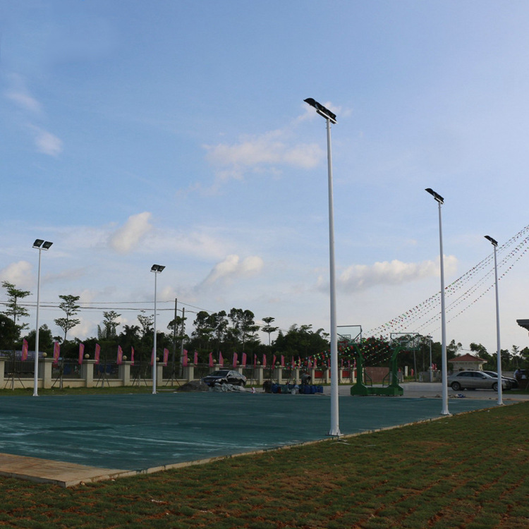 厂家定制12米高杆灯 户外防水防雷体育篮球场灯 广场球场灯路灯杆示例图6