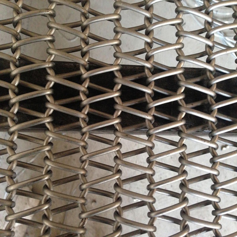 宁津威诺生产抛丸机网带 65锰钢耐磨抗重冲击金属网带 按需定制