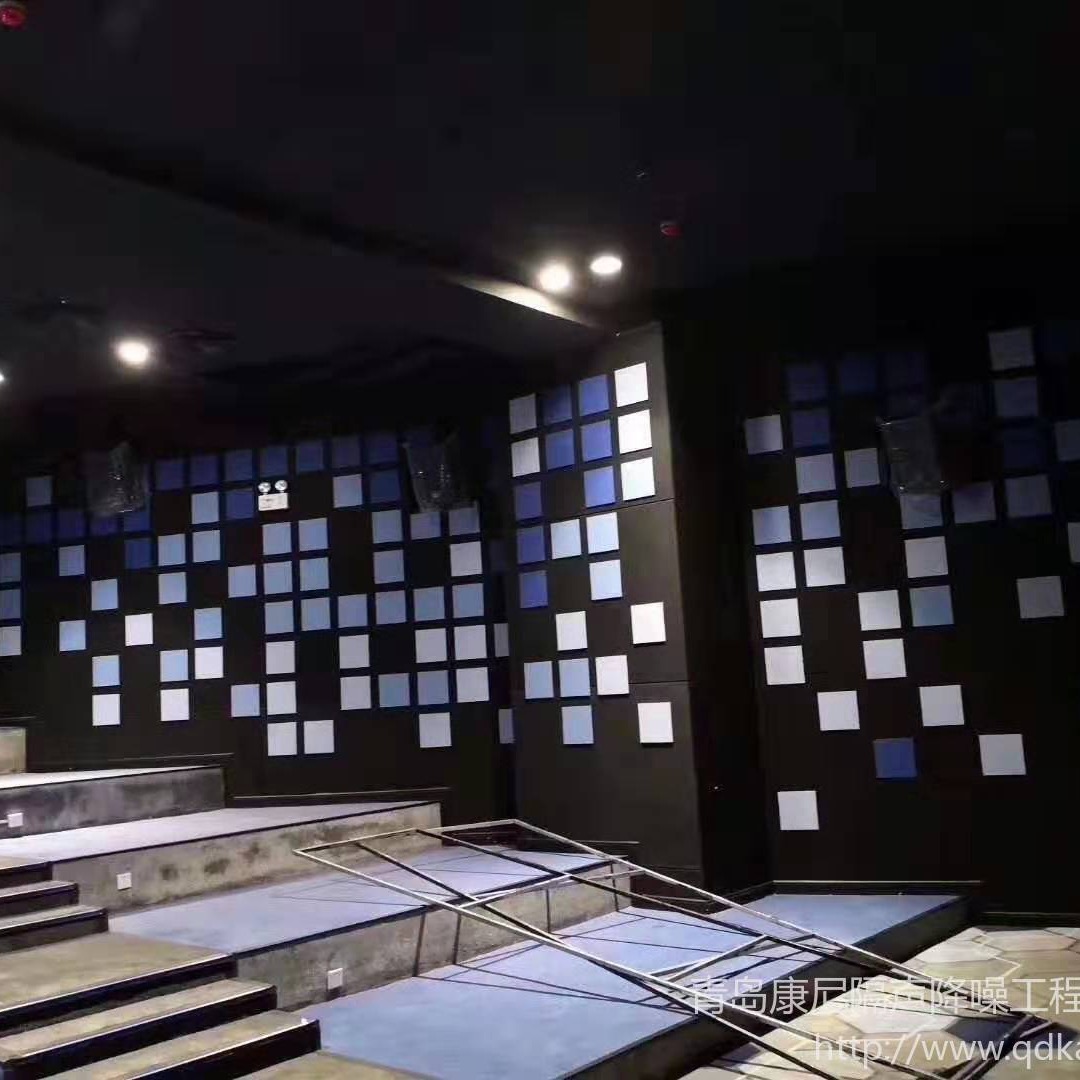 乌海康尼牌影院聚酯纤维吸音板 8mm聚酯纤维吸音板 阻燃9mm吸音板 吸音材料 影院阻燃吸音板 阻燃吸音板厂家