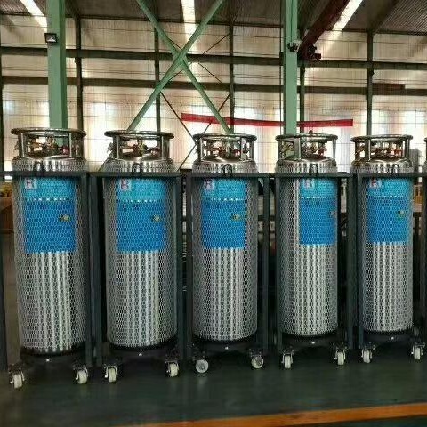 回收2.88MPa低温气瓶   LNG杜瓦瓶    氧氮氩卧式杜瓦瓶   175杜瓦瓶设备