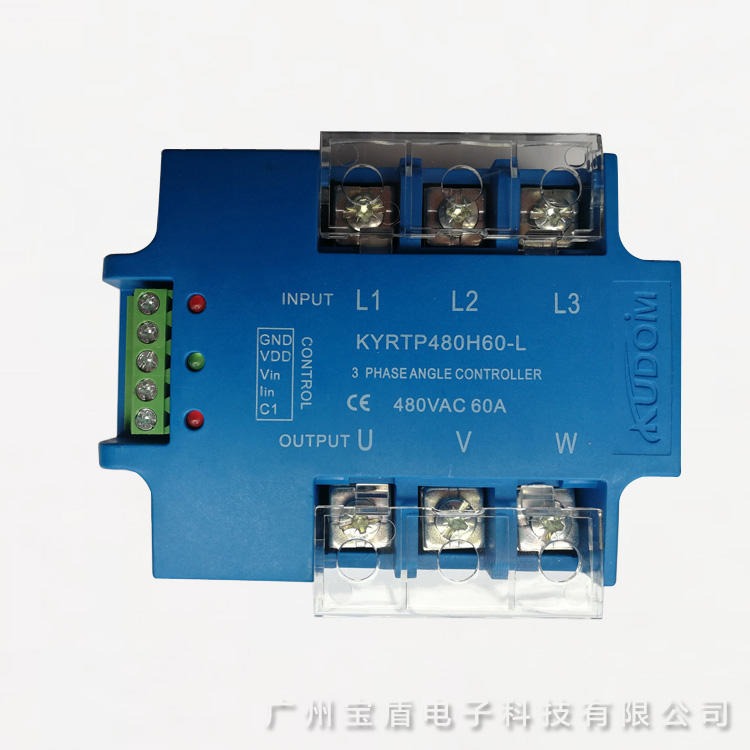 库顿KUDOM KYRTP380H60-L 三相调压模块 功率调整器 可控硅调功模块