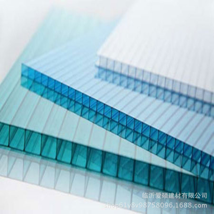 山东阳光板使用寿命 6mm中空PC阳光板价格 聚碳酸酯透明板规格示例图9