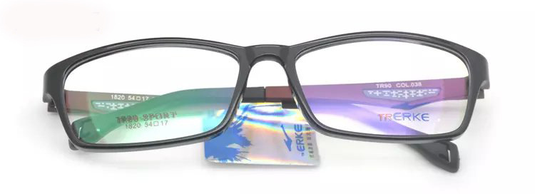 批发鸿星尔克品牌眼镜框学生全框架时尚超轻tr90眼镜架配近视眼镜示例图16