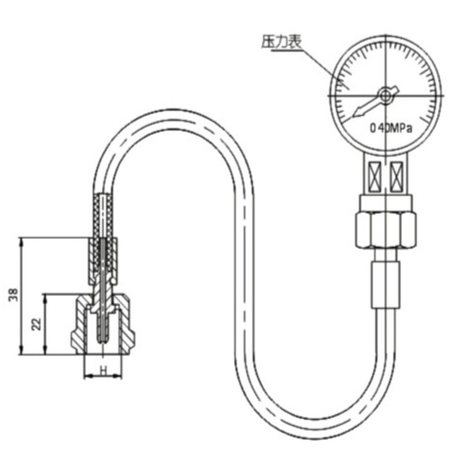 供应测压装置PTB-H2/P4-25-1000，PTB测压装置