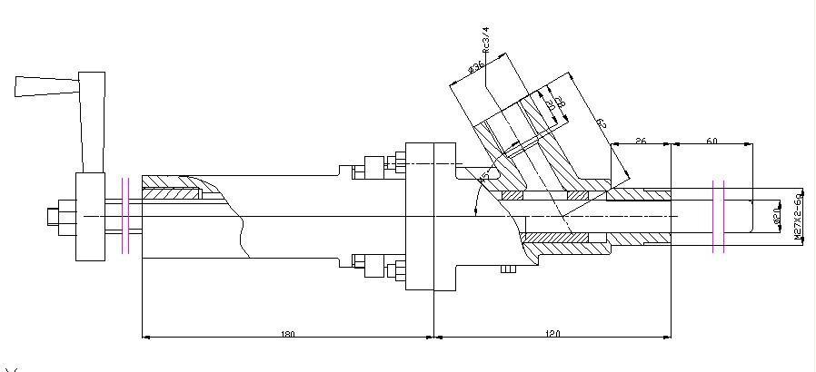 （厂家直销）沥青取样阀  化工设备反应斧取样阀门 柱塞式取样阀示例图111