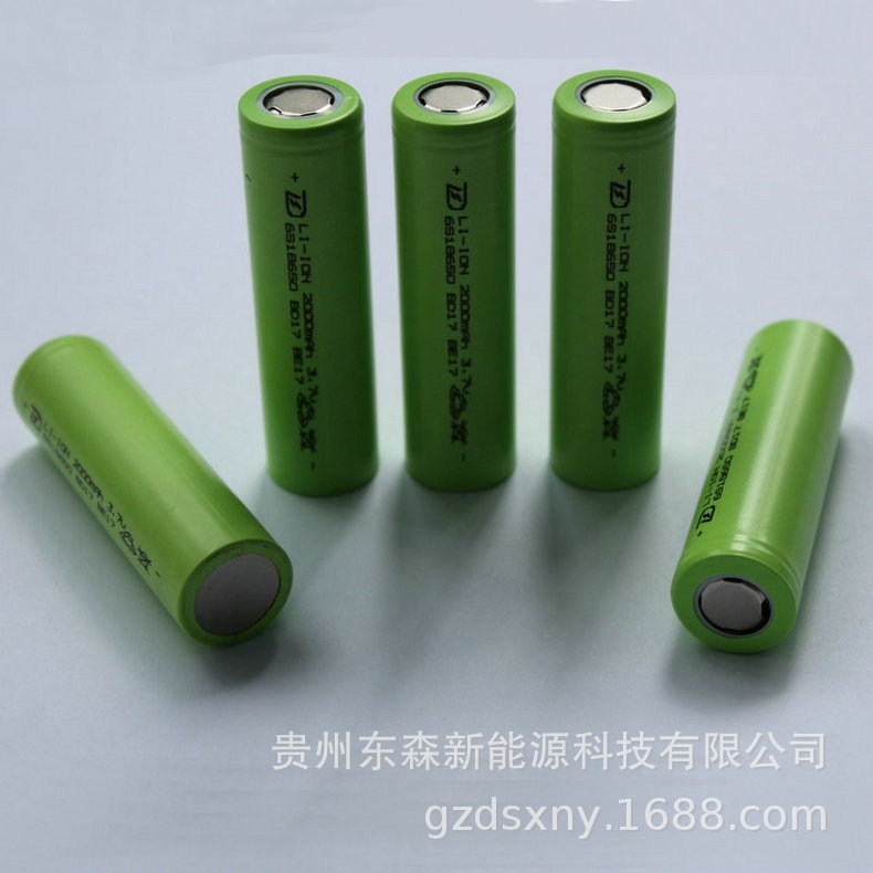 186502000MAH锂电池 检测设备18650锂电池 移动照明18650锂电池示例图5