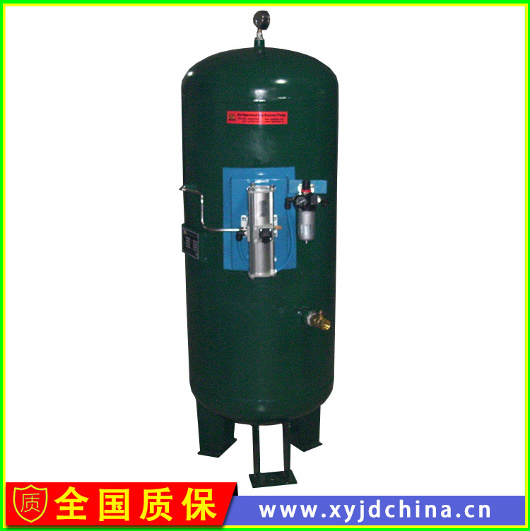 进口增压泵制造高压氧气增压器30L储气罐 气驱空气加压系统价格