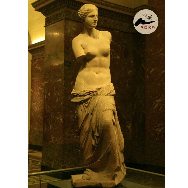 佰盛 现货玻璃钢断臂维纳斯雕塑 古希腊欧式人物雕像 酒店摆件 厂家定做