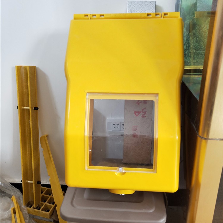玻璃钢防水燃气表箱 防火防水耐腐蚀配电箱