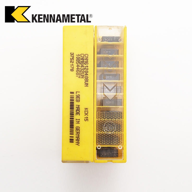肯纳菱形车刀片 数控刀片CNMG120408-UM  KCK15铸铁加工