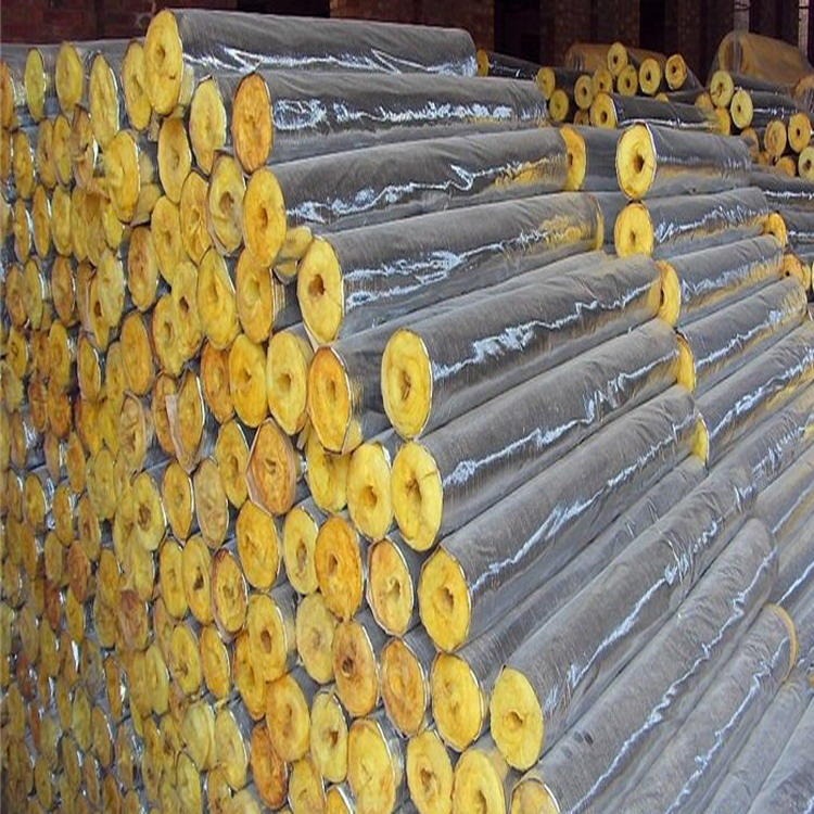 咸阳市复合玻璃棉管批发 开口玻璃棉保温管 华磊生产各类保温管