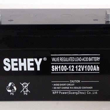 西力蓄电池12V100AH 铅酸性免维护电池 西力蓄电池SH100-12 UPS/EPS专用电池