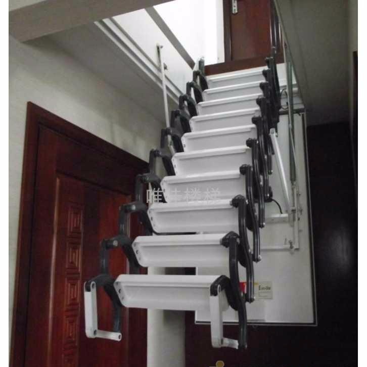 阁楼伸缩楼梯生产厂家 重庆成都 阁楼楼梯装修价格 伸缩楼梯价格
