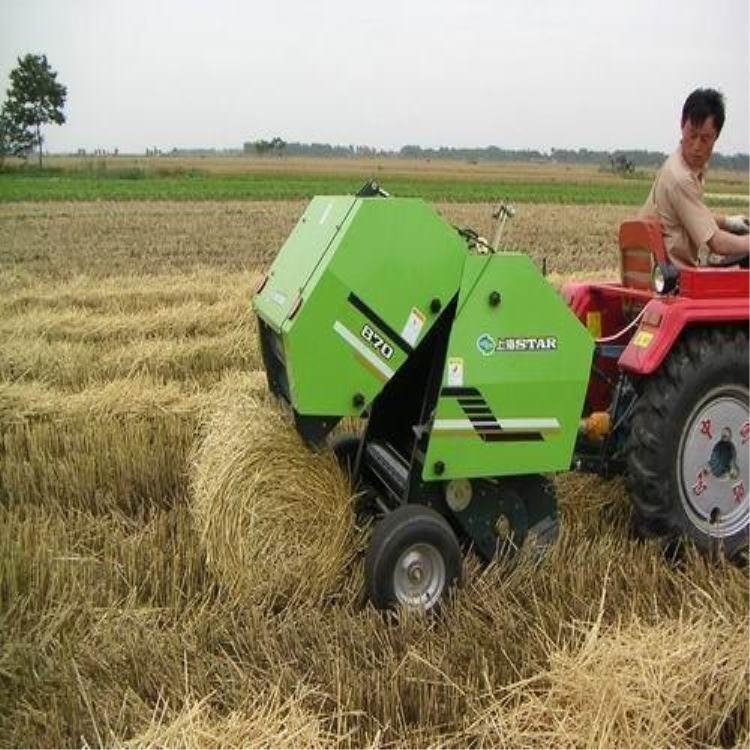 2020新款自动捡拾秸秆打捆机 水稻秸秆打捆机 小麦秸秆打捆机视频