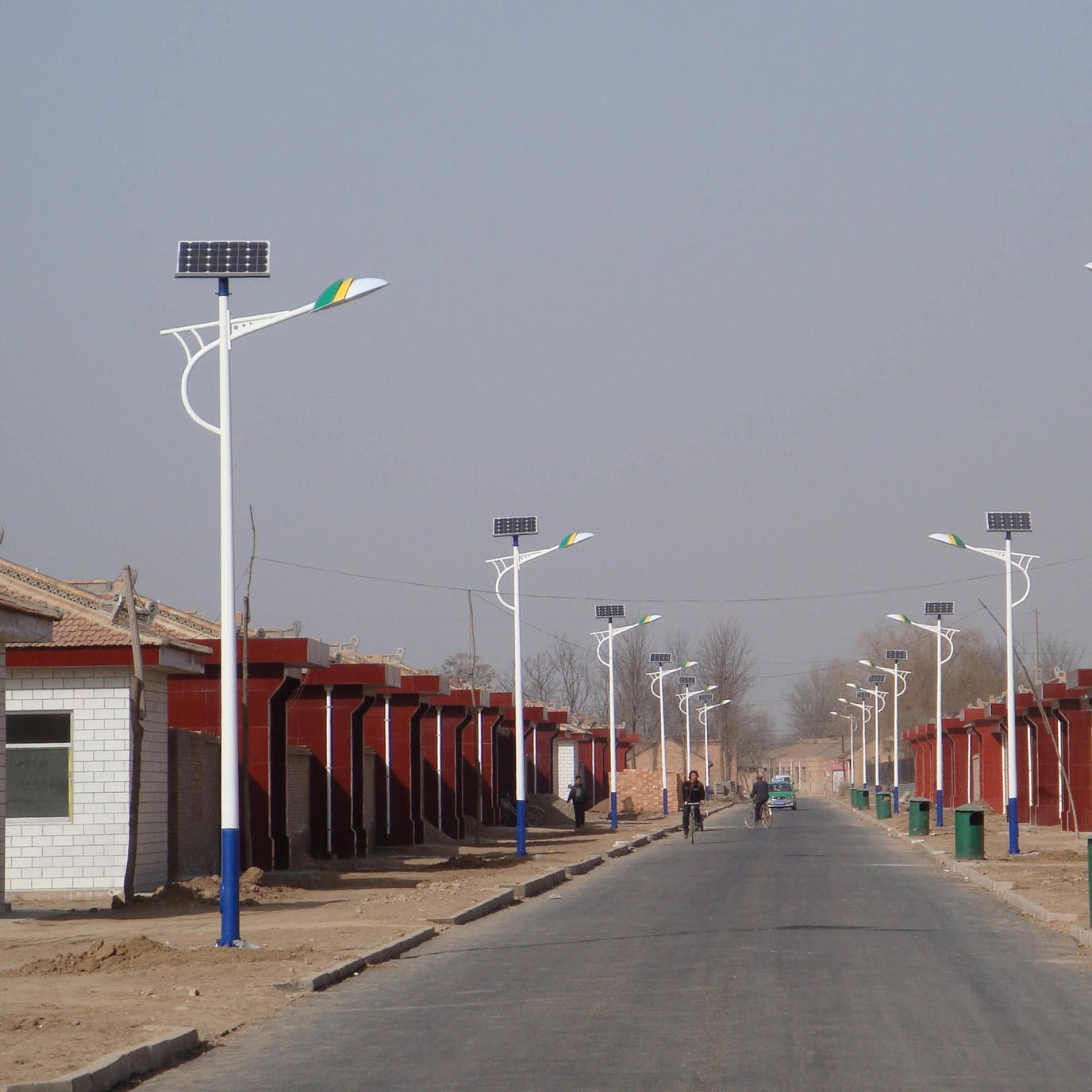 晟迪照明 路灯 太阳能路灯 新农村太阳能路灯 太阳能路灯生产厂家 6米太阳路灯 5米 7米图片