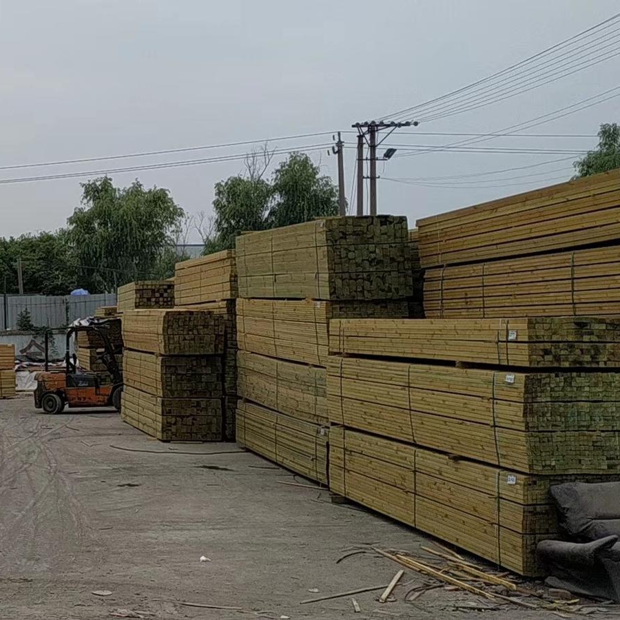 昌盛木制品 济南防腐木木材木料碳化木板实木地板木条户墙板大量供应