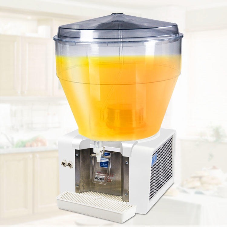 冷饮机 圆桶冷饮机 大容量单缸饮料机 果汁机 30L商用饮料机