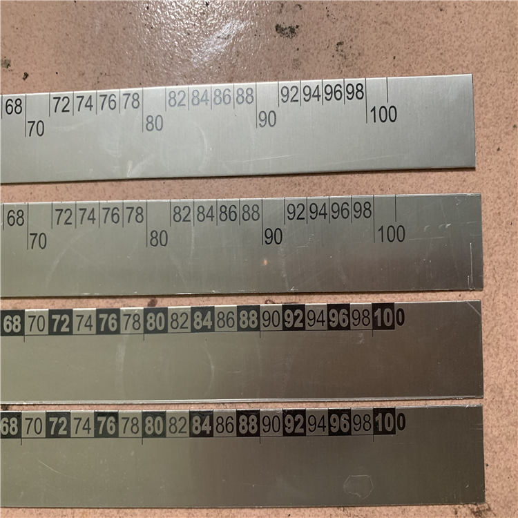 金属标尺 可定制加工标尺 刻度尺 刻度盘 刻度牌 茂美