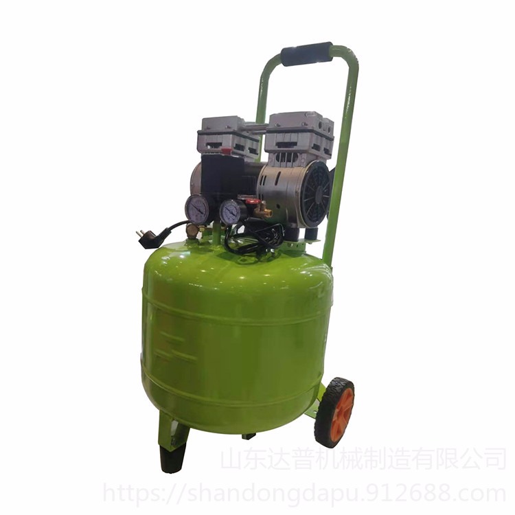 达普 DP-1 静音无油空压机 静音空压机小型充气泵 空气压缩机喷漆气泵
