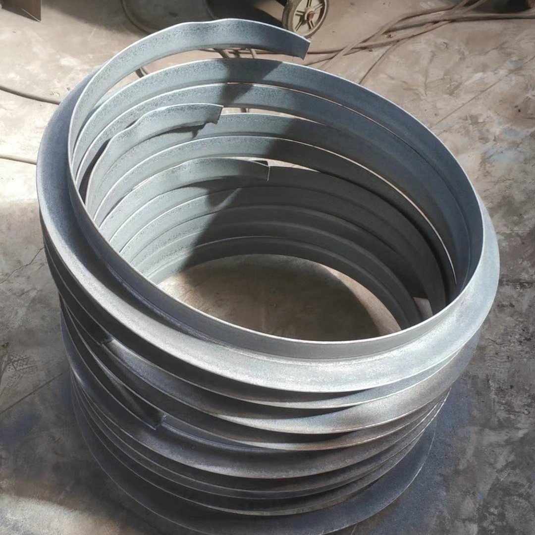 生产圆弧角铁园 加固角铁圆圈 锅炉盘管 排气管 图纸弯管 批发销售