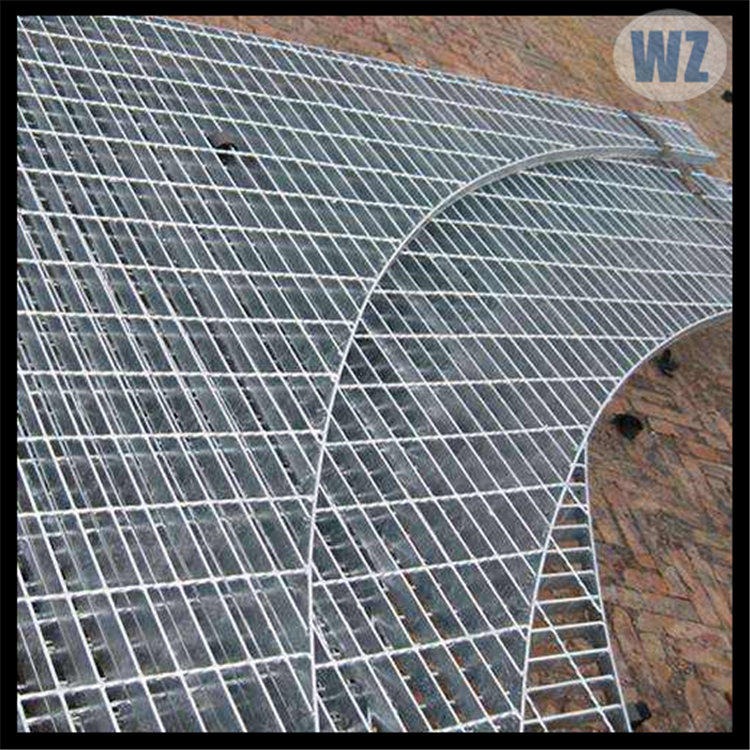 热浸锌钢格栅踏步板G255/30/50W网众钢格板厂生产 西藏发货图片