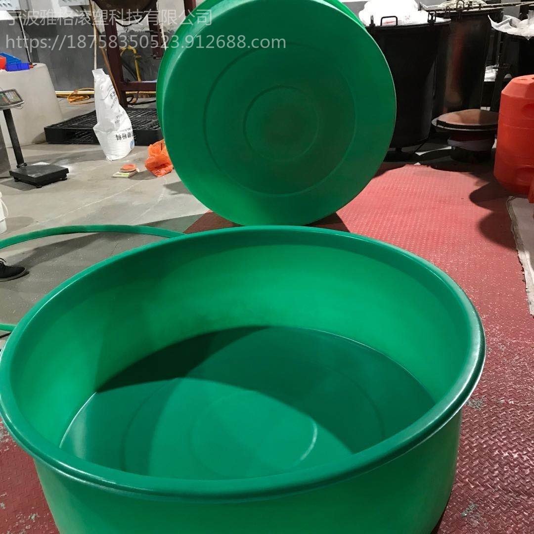 雅格鱼菜共生PE桶 耐腐蚀塑料圆桶厂家直销 滚塑定制孵化桶