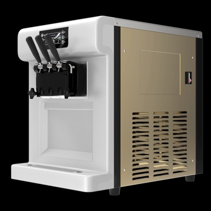 东贝商用冰淇淋机BTK7222 小型台式全自动甜筒雪糕机软冰激凌机器