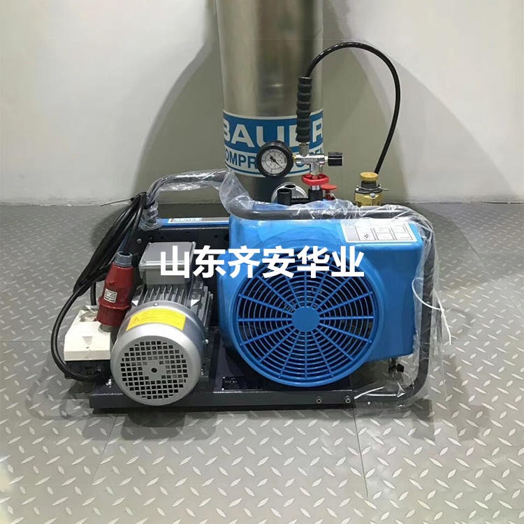 青岛潜水呼吸器用BAUER充气泵 JII E/W空气压缩机