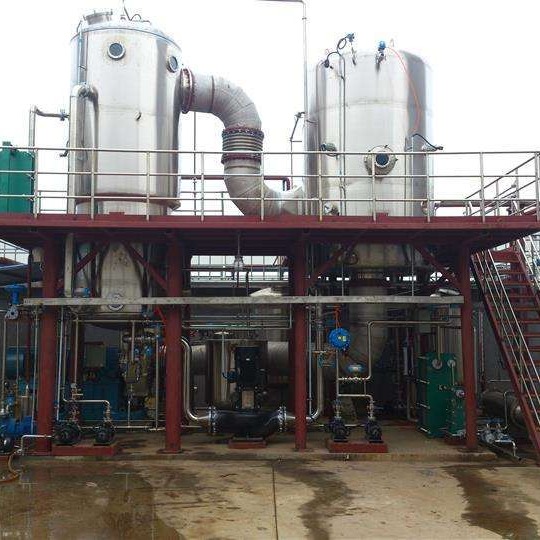 回收库存0.75吨钛材MVR蒸发器    回收12吨降膜蒸发器 内外316L材质    回收二手钛材质蒸发器