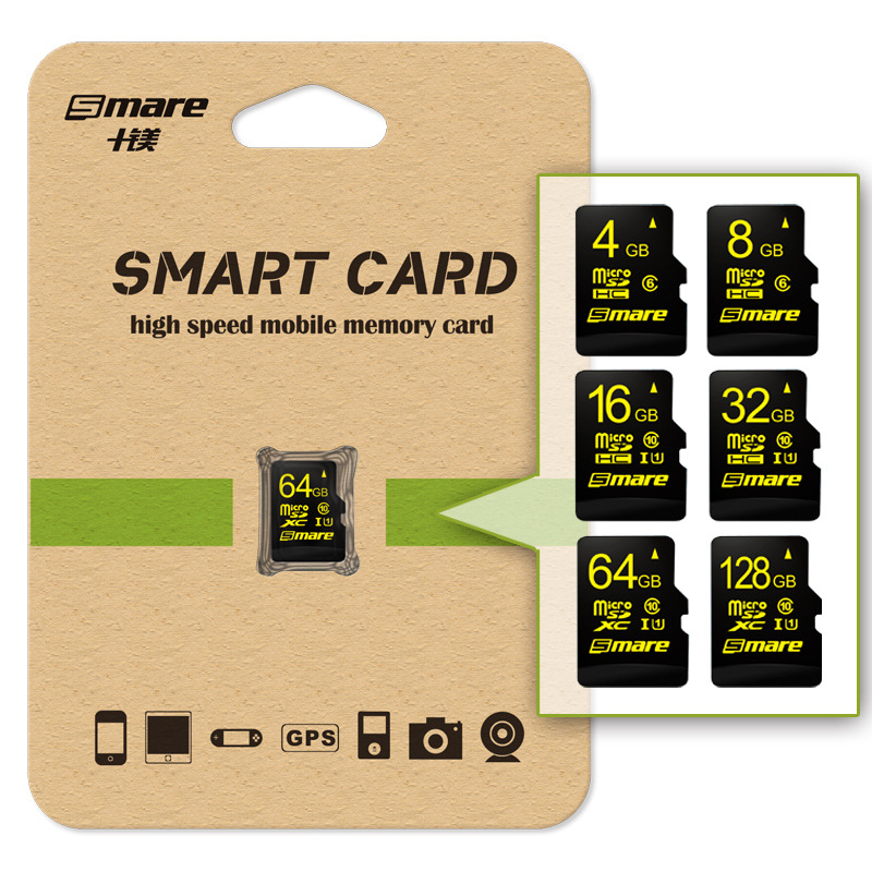 Smare/十镁 手机内存卡 8GB 16G 32G 64g TF class10高速储存卡示例图5