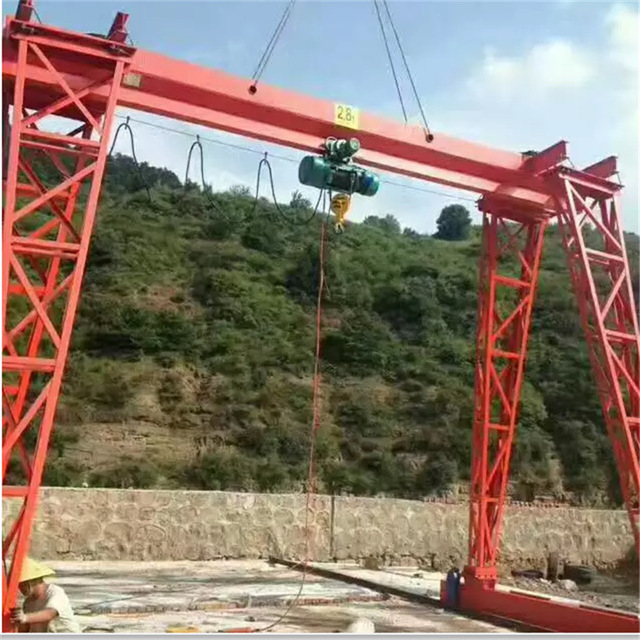 1吨小型龙门架 德诺制造 伸缩式吊机 1吨龙门吊