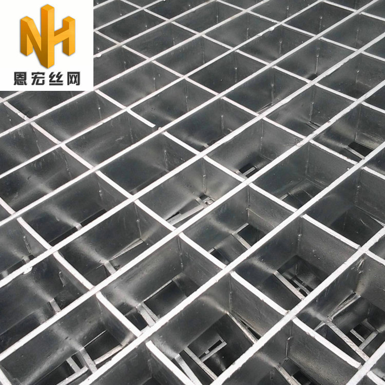 热镀锌金属网格板 污水处理厂平台钢格栅板 压焊平台盖板示例图14
