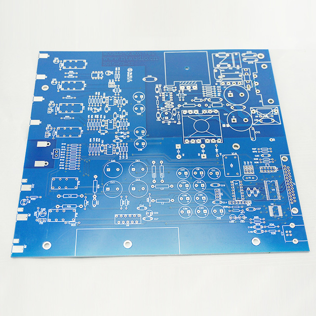 逆变焊机电路板 蓝油白字1OZ喷锡逆变线路板定做军工品质优惠出售图片