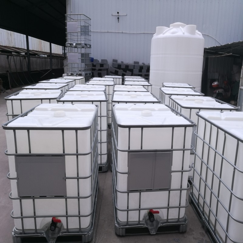 厂家直销 全国工银 装液体集装桶 1000升吨桶 卡谱尔 方桶塑料桶带金属框架