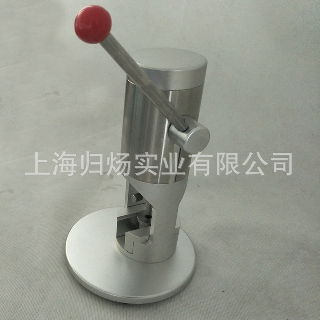 DSC坩埚压片机 热分析压片设备 压制液体 固体坩埚  坩埚密封器图片