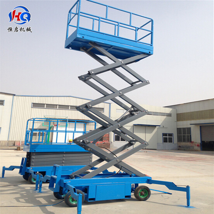 济南厂家生产升降机升降平台移动式液压升降台4-20米高空作业平台示例图26