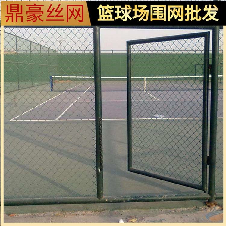 篮球场围网单价 球场围网施工队 加厚球场围网厂家直销 鼎豪丝网