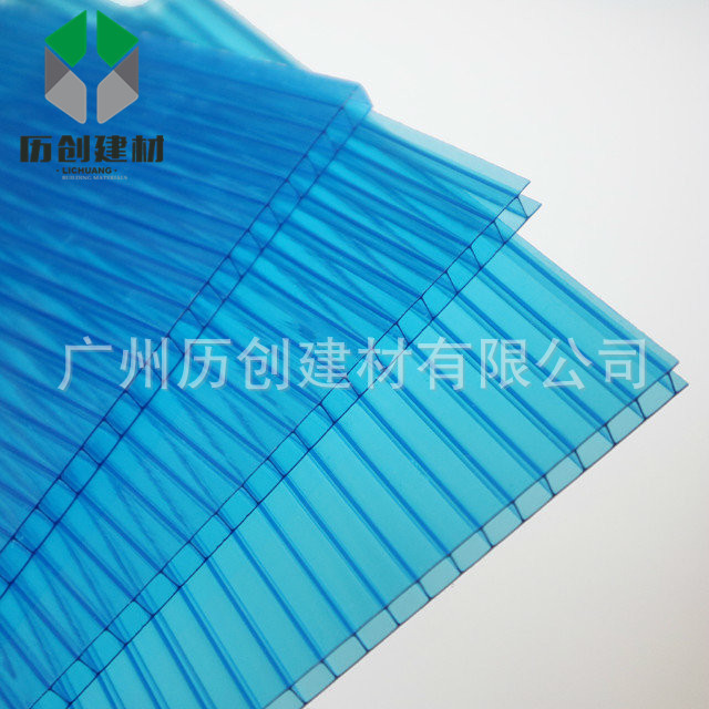 东莞阳光板厂家 4mm  pc中空双层阳光板 厂家热销  珠三角包邮示例图11